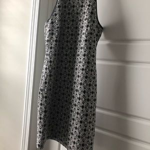 Black and white dress